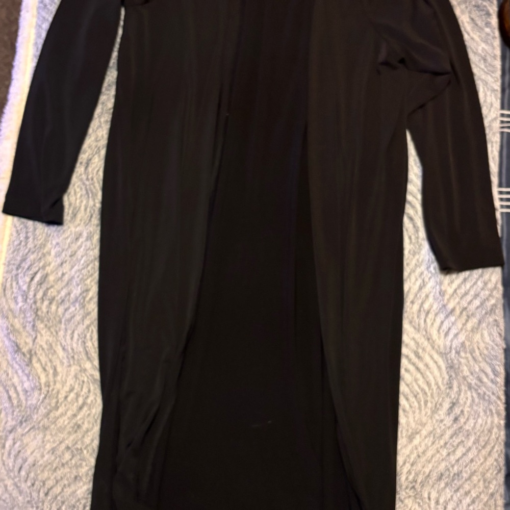 Torrid Plus Size Classic Black Long Sleeve Cardigan